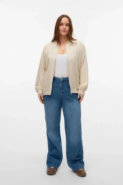 Vero Moda Curve Vaquero ancho talla grande Azul Discount