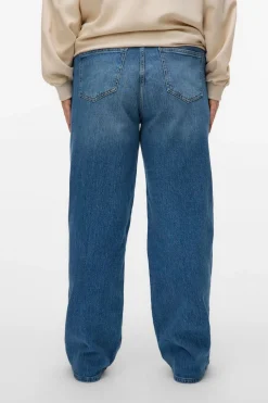 Vero Moda Curve Vaquero ancho talla grande Azul Discount