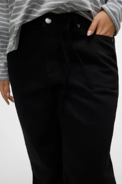 Vero Moda Curve Vaquero ancho talla grande Negro Online