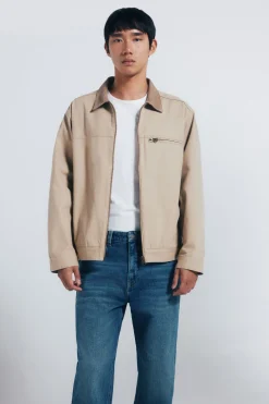 Springfield Vaquero lavado oscuro sobretintando straight fit turquesa New