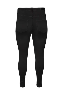 Vero Moda Curve Vaquero Slim talla grande Negro Discount