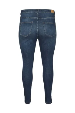 Vero Moda Curve Vaquero Slim talla grande Azul Sale