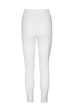 Vero Moda Vaquero Sophia pitillo de tiro alto Blanco Discount