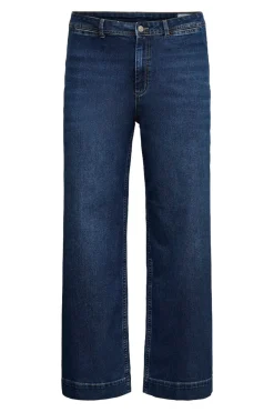 Vero Moda Curve Vaqueros anchos talla grande Azul marino Outlet