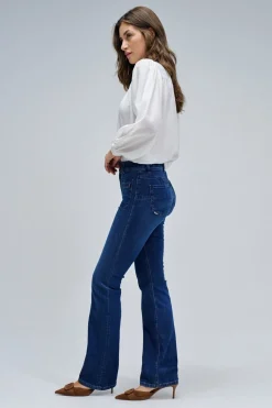 Salsa Jeans Vaqueros destiny push up bootcut Azul Clearance