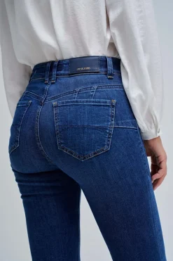 Salsa Jeans Vaqueros destiny push up bootcut Azul Clearance