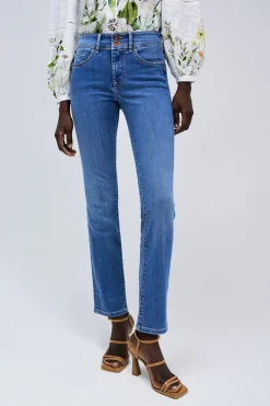 Salsa Jeans Vaqueros Secret Push in slim Azul Sale