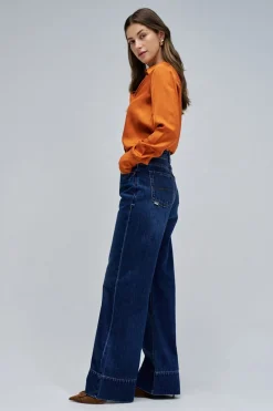 Salsa Jeans Vaqueros wide leg Azul Best