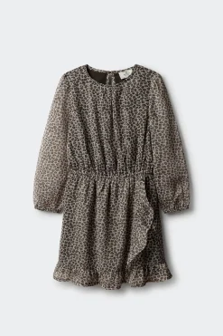 Springfield Kids Vestido animal print niña beige Clearance