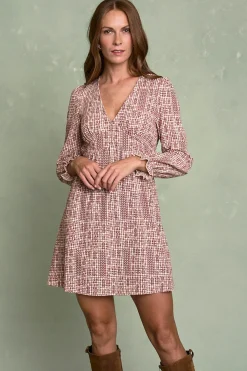 Polín Et Moi Vestido bordado Annecy Rosa Outlet