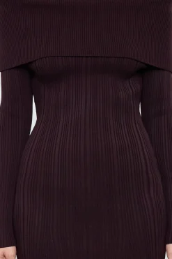 Trendyol Vestido básico midi morado/lila Online