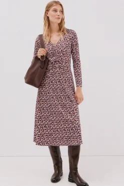 Cortefiel Vestido cinturón Multicolor Outlet