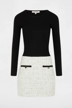 Morgan Vestido corto ajustado Multicolor Sale