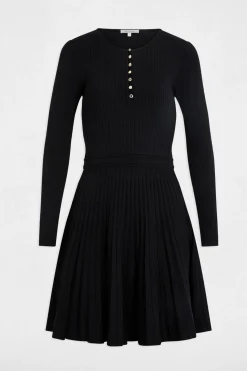 Morgan Vestido corto entallado Negro Clearance