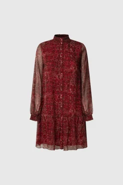 Pepe Jeans Vestido Corto Paisley estampado