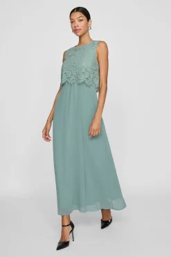 Vila Vestido de fiesta largo Verde Sale