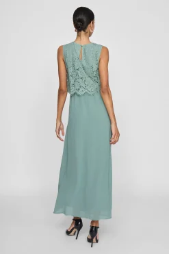 Vila Vestido de fiesta largo Verde Sale