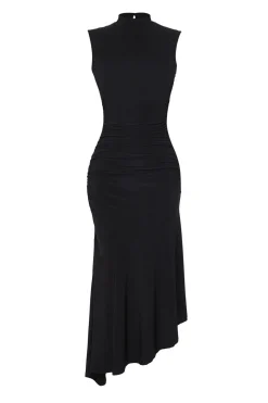 Trendyol Vestido de punto negro Online
