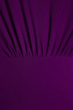 Trendyol Vestido de punto morado/lila