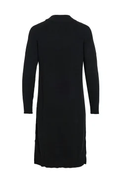 Vila Vestido de punto con viscosa Negro New