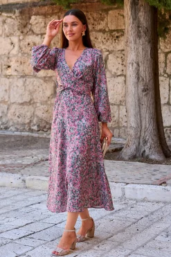 Polín Et Moi Vestido estampado Cirila Multicolor Hot