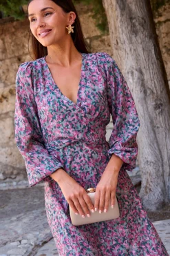 Polín Et Moi Vestido estampado Cirila Multicolor Hot