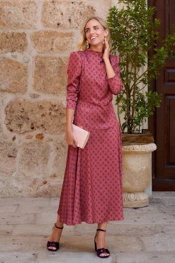 Polín Et Moi Vestido estampado Dea Coral New