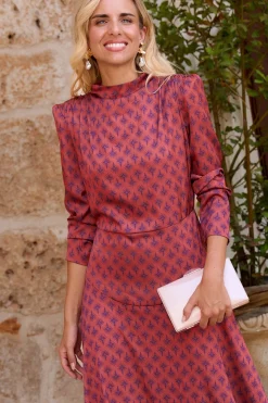 Polín Et Moi Vestido estampado Dea Coral New