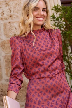 Polín Et Moi Vestido estampado Dea Coral New