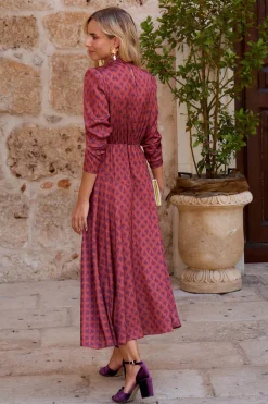 Polín Et Moi Vestido estampado Dea Coral New