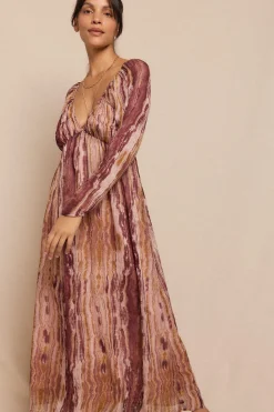 Slowlove Vestido estampado frunces Multicolor Discount