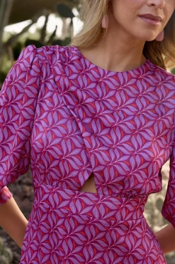 Polín Et Moi Vestido estampado Maraba Rosa