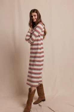 Slowlove Vestido estructura Multicolor