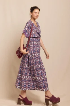 Slowlove Vestido largo estampado Multicolor New