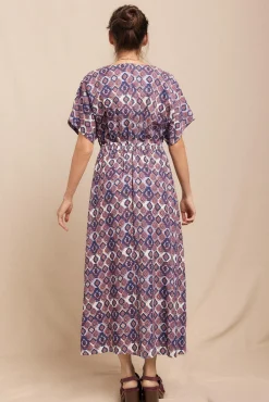 Slowlove Vestido largo estampado Multicolor New