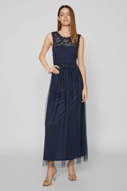 Vila Vestido largo fiesta Azul Hot