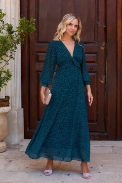 Polín Et Moi Vestido largo Jasy Azul