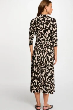 Morgan Vestido largo recto estampado Multicolor Best