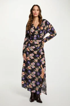 Morgan Vestido largo satinado Multicolor Sale