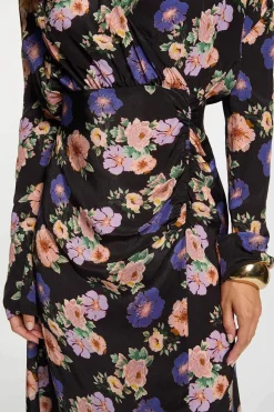 Morgan Vestido largo satinado Multicolor Sale