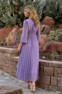 Polín Et Moi Vestido largo Zulma Lila Online