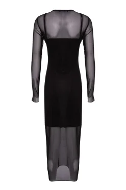 Trendyol Vestido midi ajustado negro Online