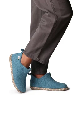 Toni Pons Zapatilla Abotinada Para Mujer En Fieltro turquesa Discount