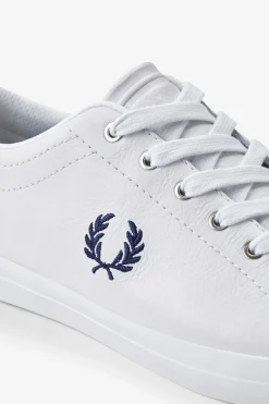 Fred Perry Zapatilla baseline leather Blanco Outlet