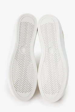 Fred Perry Zapatilla baseline leather Beige Outlet