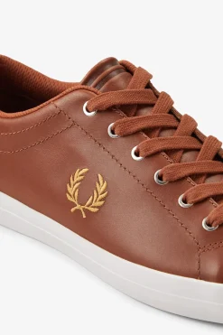 Fred Perry Zapatilla baseline leather Marr&oacute;n Best