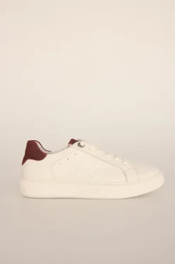 Pedro del Hierro Zapatilla blanca piel Blanco Online