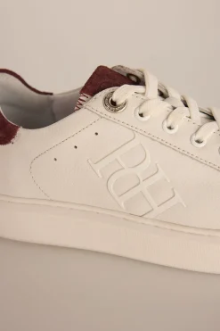 Pedro del Hierro Zapatilla blanca piel Blanco Online