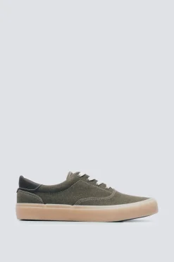 Springfield Zapatilla básica casual verde Sale