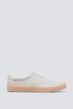 Springfield Zapatilla básica casual blanco New